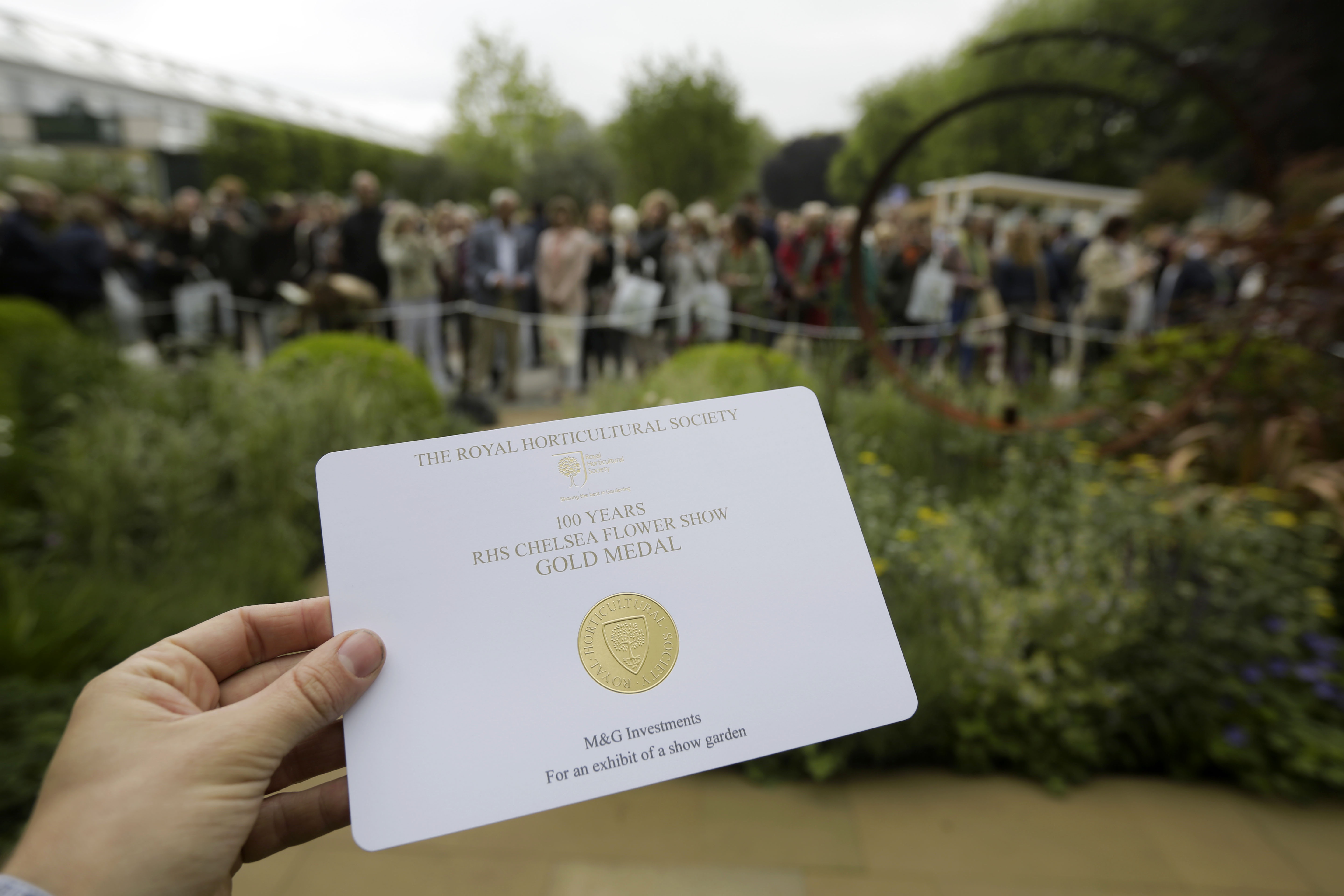 chelseaflowershowgoldmedalrogerplatts Roger Platts Garden