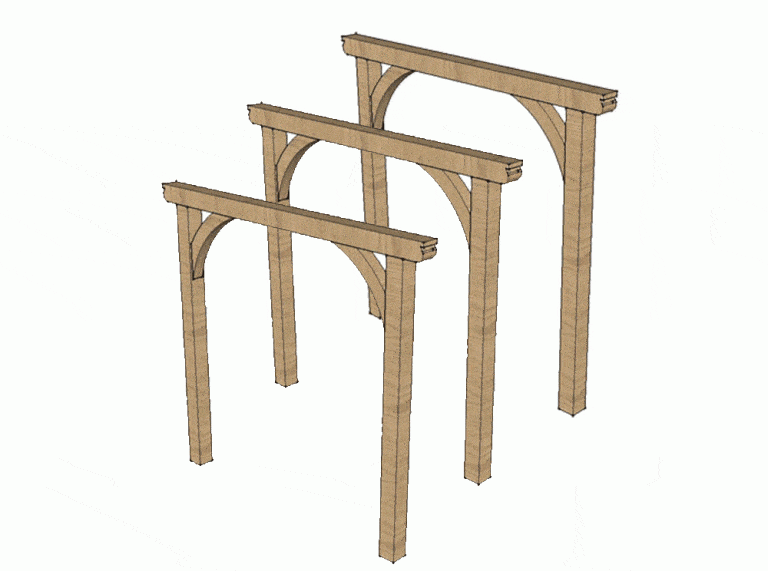 Oak Pergolas - Roger Platts Garden Design and Nurseries