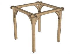 Oak Pergolas - Roger Platts Garden Design and Nurseries